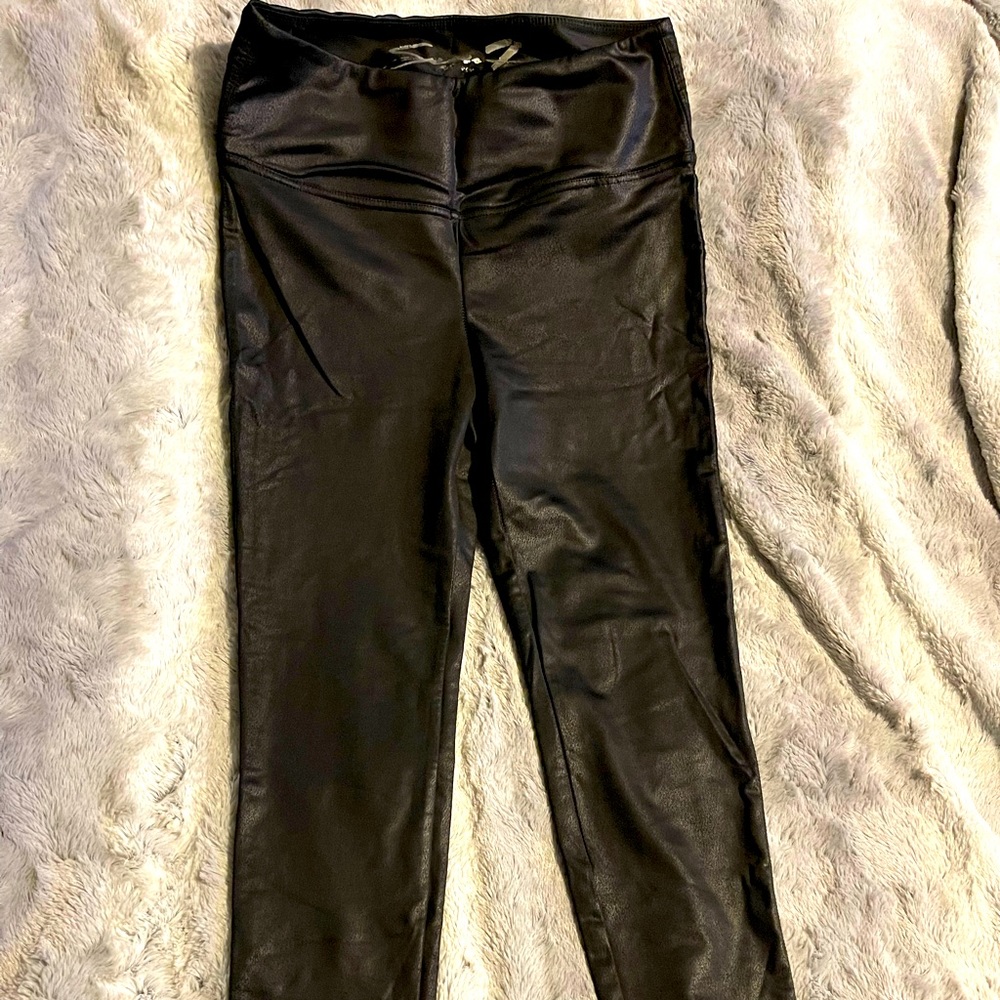 Metallic leggings